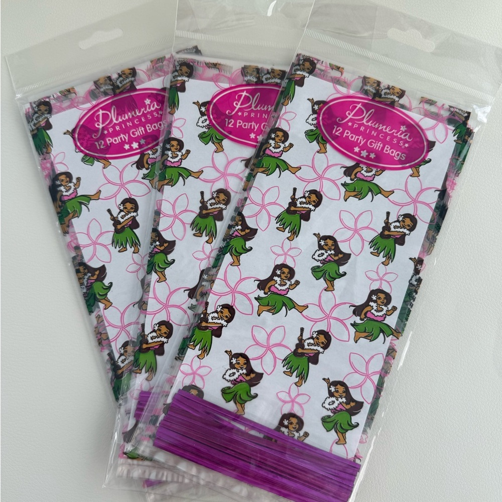 Hawaiian Party Gift Bags